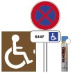 Pack place de parking handicap�