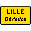 Panneau temporaire type KD62