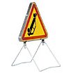 Triangle lumineux d'intervention