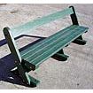 Banc Rustique en plastique recycl�