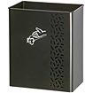 Corbeille rectangulaire en acier 27 litres