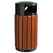 Corbeille ronde en bois 60 litres