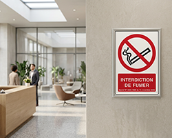 O� installer un panneau interdit de fumer en entreprise pour �tre conforme ?