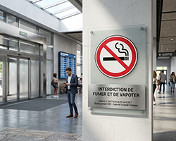 Pourquoi associer le panneau interdit de fumer et l�interdiction de vapoter ?