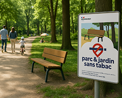 Pourquoi les parcs et jardins deviennent-ils des espaces sans tabac ?