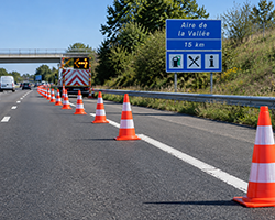 Quelle hauteur de c�ne K5a utiliser selon la vitesse de la route ?