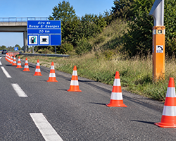 Comment r�ussir la mise en place d'un c�ne K5a lors d'un balisage d'urgence ?