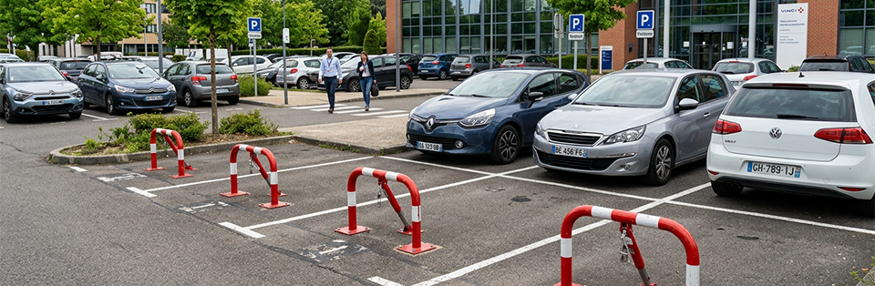 Arceau de parking priv&eacute;