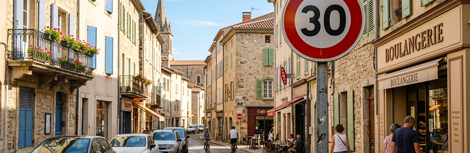vitesse &agrave; respecter 30km/h