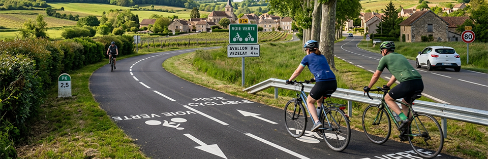 route piste cyclable