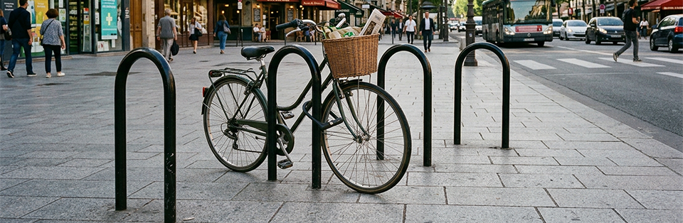 arceau vélo place ville