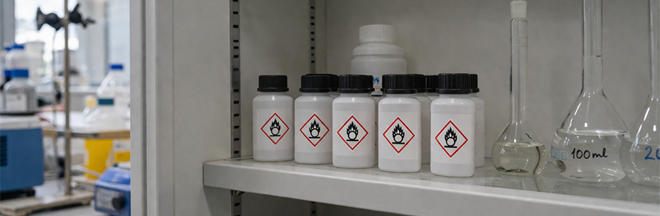 flacon produits comburants