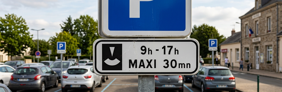 panonceau parking m6
