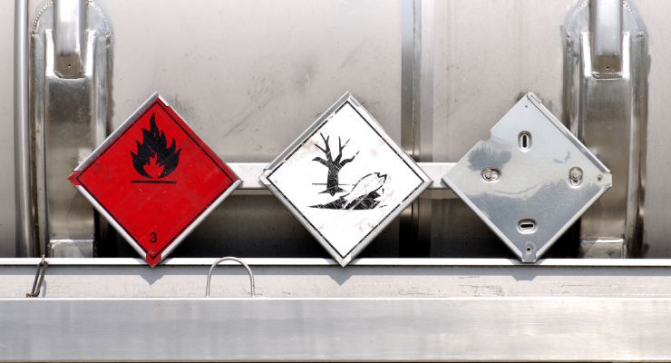 Plaques ADR transport dangereux