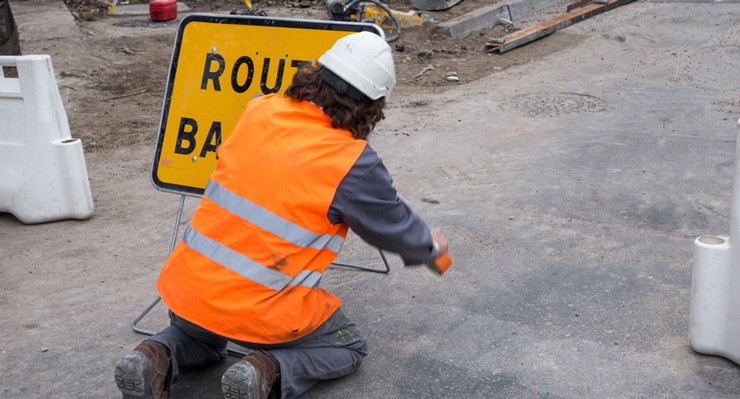 Protections temporaires de chantier pour meubles