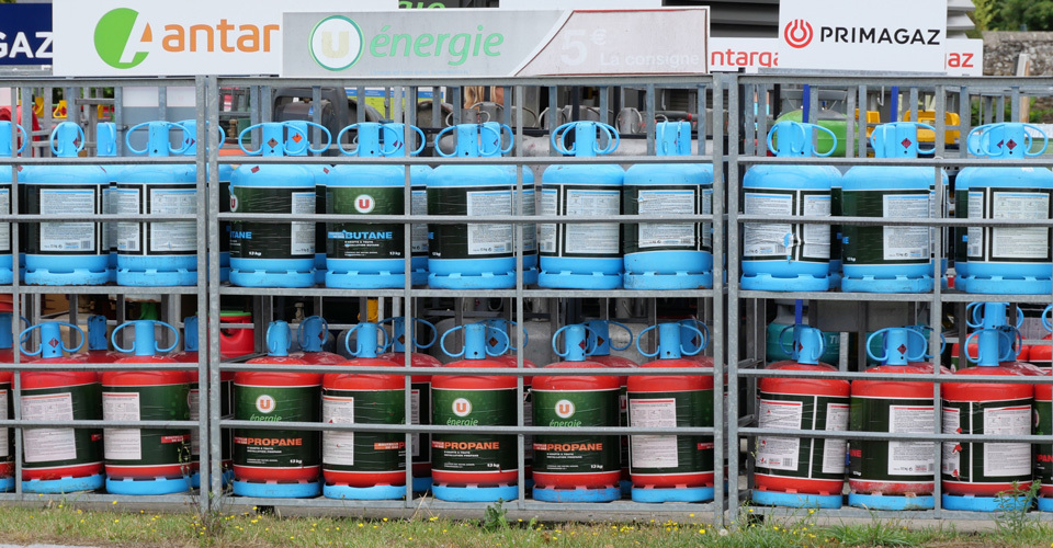 Bouteille de gaz propane 13 kg  L'énergie gaz au meilleur prix