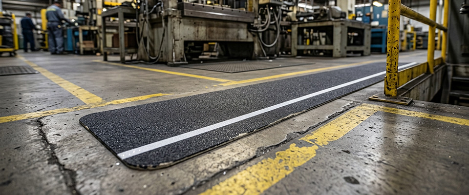 Antidérapant en milieu Industriel