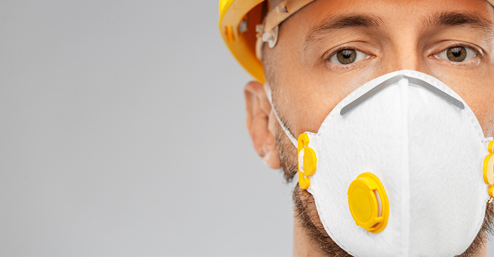 Risques sur chantier : se protéger des poussières avec un masque