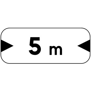 Panonceau vhicule largeur maxi M4u