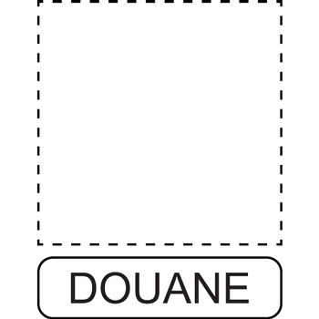 Petit cartouche fluvial d'information