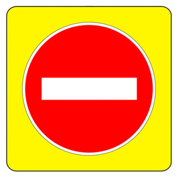 Panneau de rptition sens interdit B1j