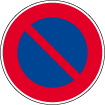 Panneau interdiction de stationner B6a1