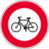 Panneau interdiction au vlo B9b