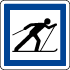 Panneau indication circuit de ski de fond CE6b