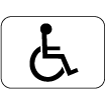 Panonceau handicapé M4n