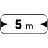Panonceau vhicule largeur maxi M4u
