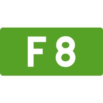Cartouche de signalisation rseau forestier E 45