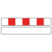 Panneau temporaire type K2 simple face