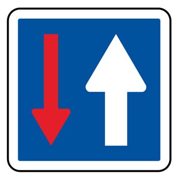 Panneau temporaire C18 sans pied
