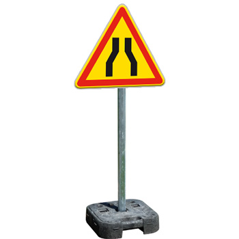 Pack panneau signalisation temporaire AK3 sur pied