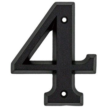 Numro 4 en zamak