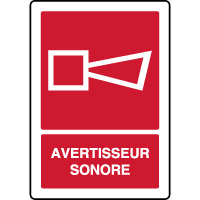 Panneau Point d´alarme incendie ISO 7010 - F005 - Direct Signalétique