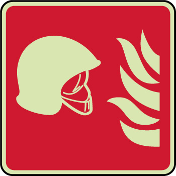 Panneau photoluminescent quipements de lutte incendie