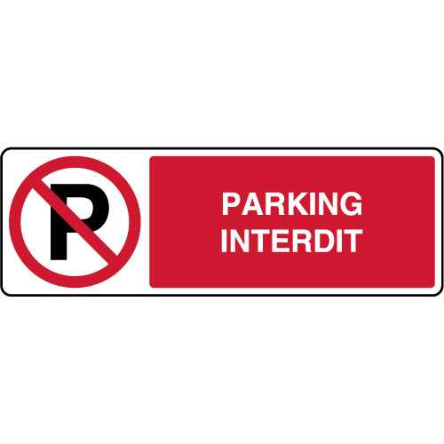 Panneau indication parking C1a - Virages