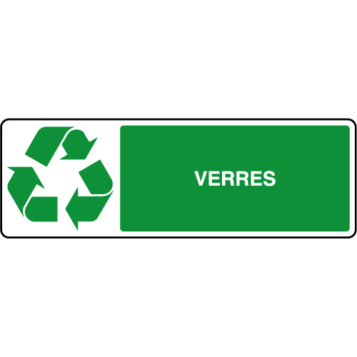 Panneau Recyclage Cartons - Signalisation de Recyclage / Ecologie