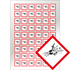 Pictogrammes adhsifs CLP SGH01