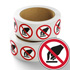 Pictogrammes interdiction de toucher