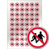 Pictogramme d'interdiction d'accs aux enfants