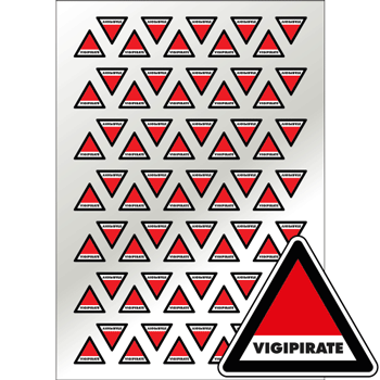 Pictogrammes de danger Vigipirate