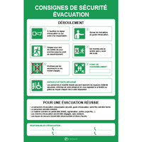 Affichage consigne de sécurité incendie : obligations de l'employeur