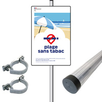 Pack panneau plage sans tabac