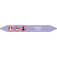 Panneau de Signalisation Danger ACIDE CHLORHYDRIQUE (C0502)