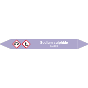 Marqueur de tuyauteries sodium sulphide