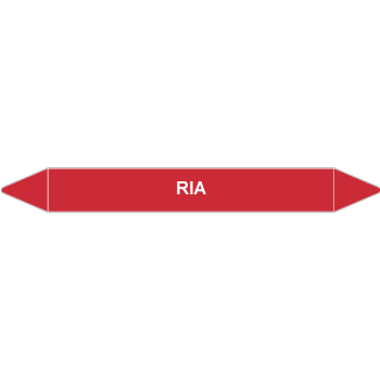 Marqueur de tuyauteries RIA incendie