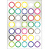 Pastilles couleurs avec plage d'criture