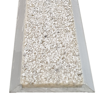 Rail de guidage antidrapant extrieur